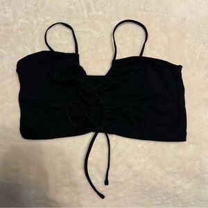 Aeropostale Black Women's Crop Top